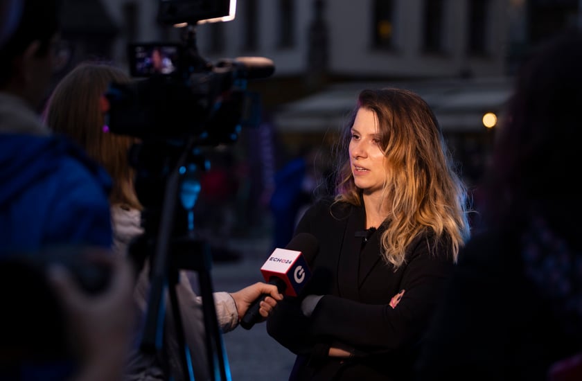 Pokaz mody Gosi Baczyńskiej na placu Solnym we Wrocławiu, 29.08.2023