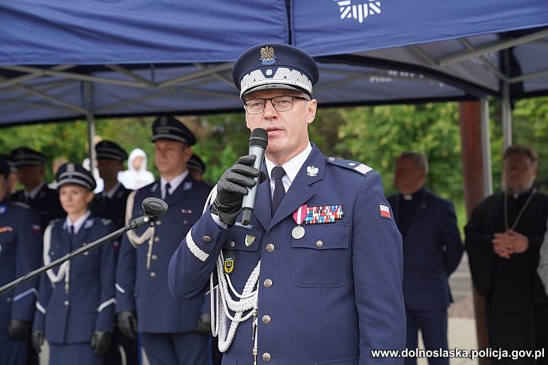 Uroczyste ślubowanie policjantek i policjantów