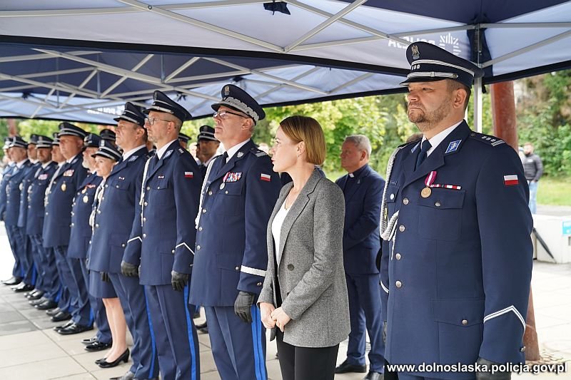 Uroczyste ślubowanie policjantek i policjantów