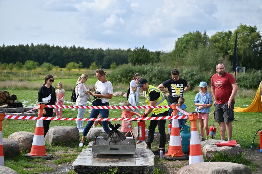 Festiwal Pierwszej Pomocy w parku Tysiąclecia.