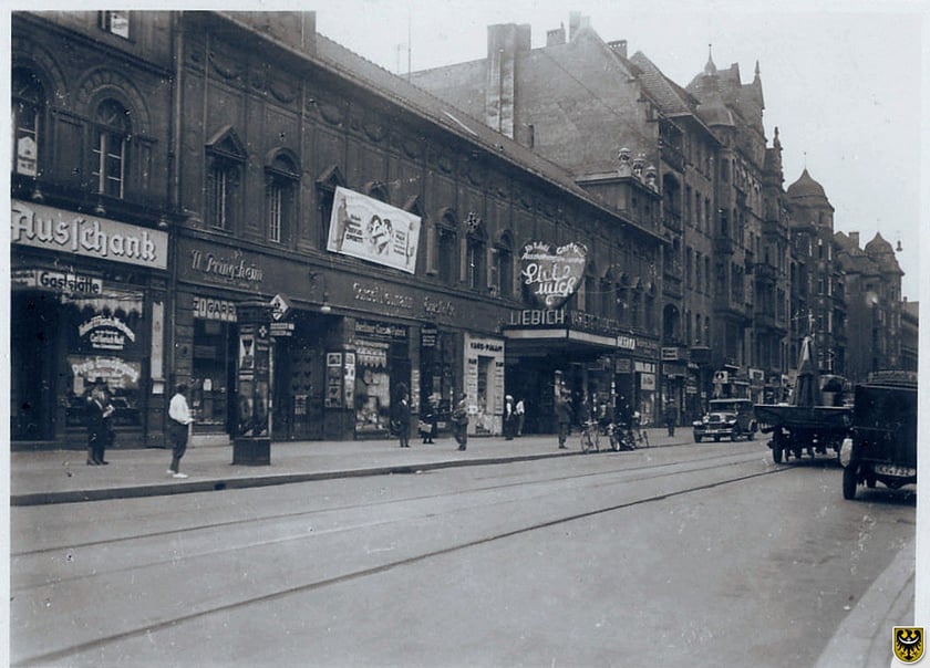 Ul. Piłsudskiego we Wrocławiu na początku XX wieku