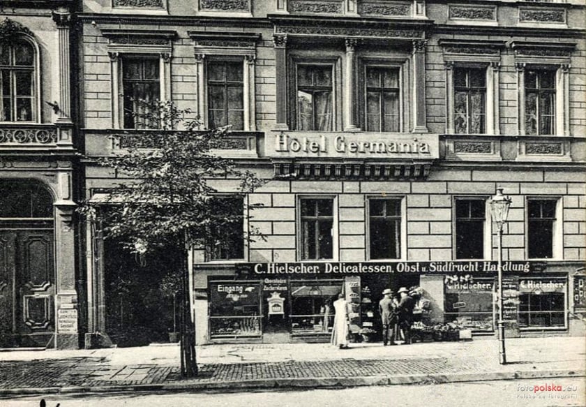 Ul. Piłsudskiego we Wrocławiu na początku XX wieku