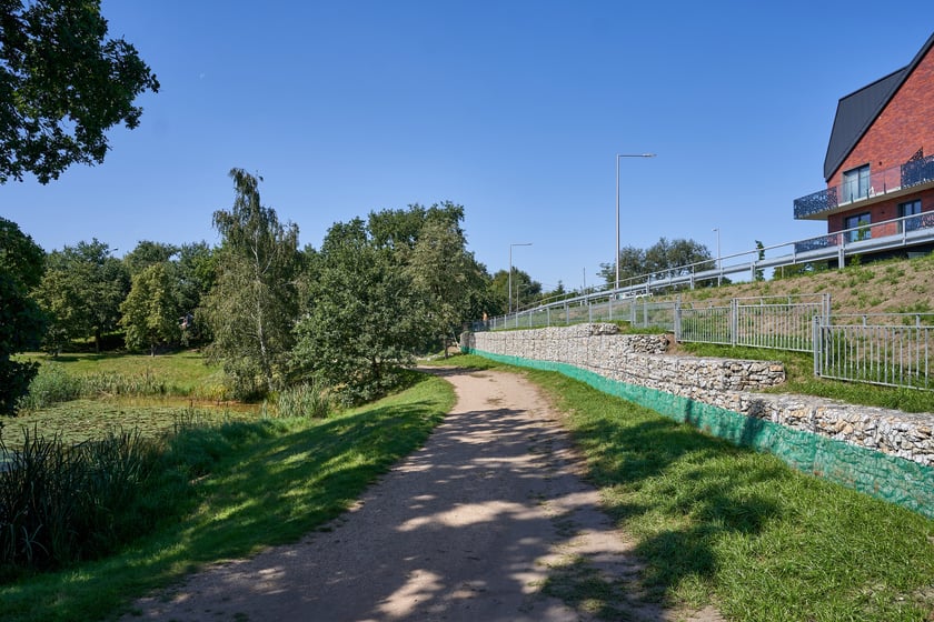 Ślęzoujście po przebudowie, wrzesień 2023