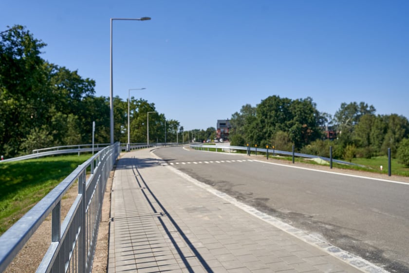 Ślęzoujście po przebudowie, wrzesień 2023