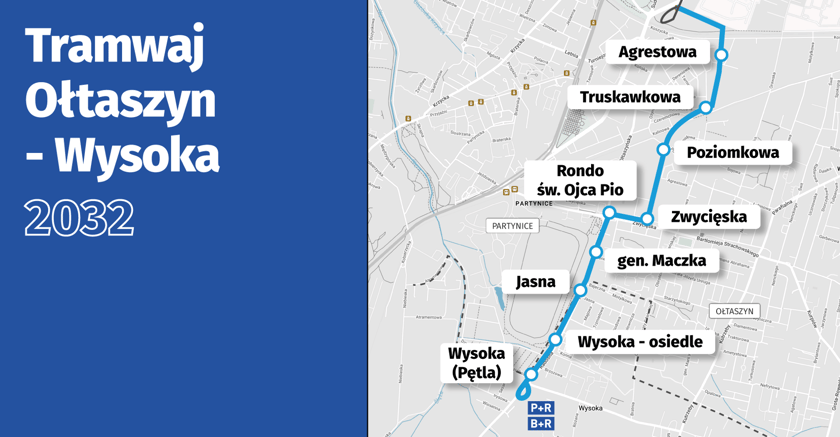 Powiększ obraz: <p><strong>Tramwaj na Ołtaszyn</strong><span>&nbsp;</span><span>to inwestycja, która zapewni mieszkańcom tego osiedla bezpośrednie połączenie tramwajowe z centrum. W dalszych planach przewidziane jest również zrealizowanie kontynuacji linii od pętli przy ulicy Zwycięskiej aż do Wschodniej Obwodnicy Wrocławia.</span></p><p><a href="https://www.wroclaw.pl/dla-mieszkanca/najnowsze-plany-na-rozwoj-komunikacji-miejskiej-we-wroclawiu" target="_blank" rel="noopener"><strong> Sprawdź wszystkie plany na nowe trasy i pętle tramwajowe we Wrocławiu!</strong></a></p>