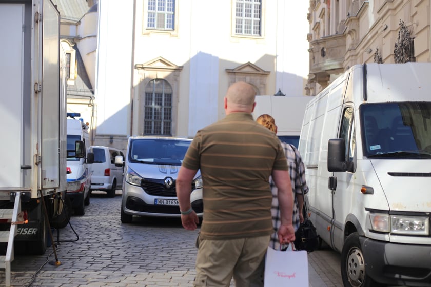 Plac Uniwersytecki we Wrocławiu jako plan filmowy do produkcji pt. Droga do domu
