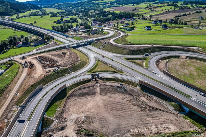 S3 na Dolnym Śląsku we wrześniu 2023 r.