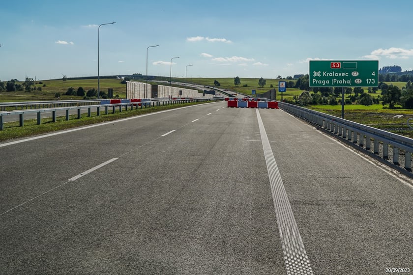 S3 na Dolnym Śląsku we wrześniu 2023 r.