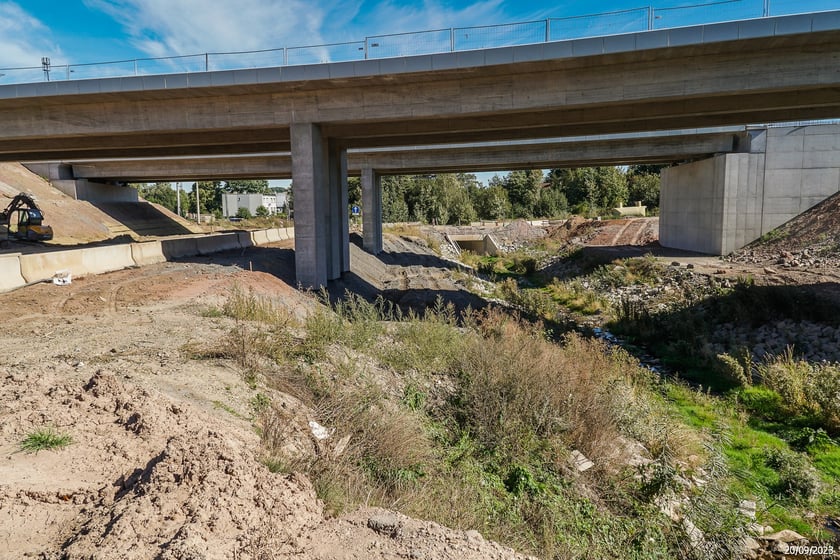 S3 Bolków – Kamienna Góra w budowie we wrześniu 2023