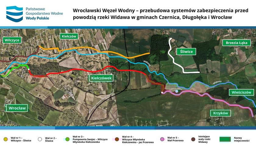 Modernizacja i rozbuodwa wałów przeciwpowodziowych nad Widawą