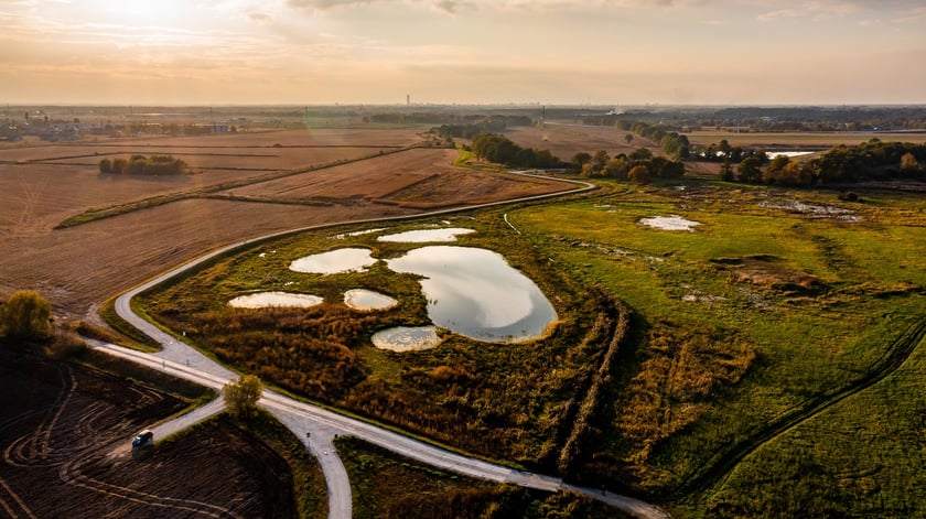 Modernizacja i rozbuodwa wałów przeciwpowodziowych nad Widawą