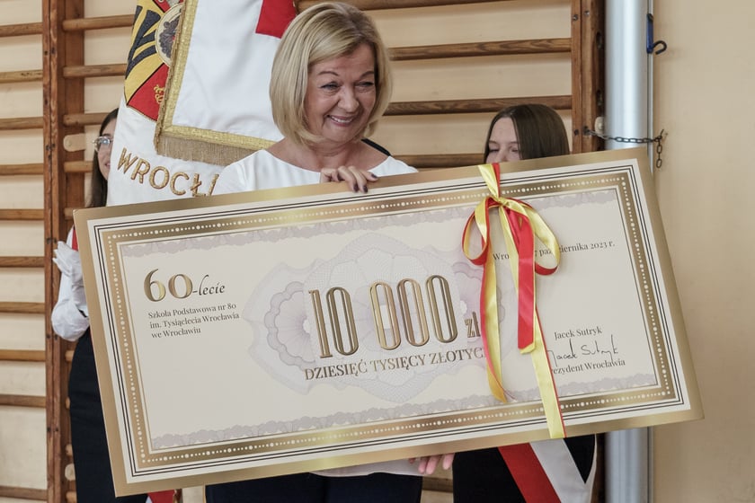 60-lecie Szkoły Podstawowej im. Tysiąclecia Wrocławia przy ul. Polnej na wrocławskim Brochowie