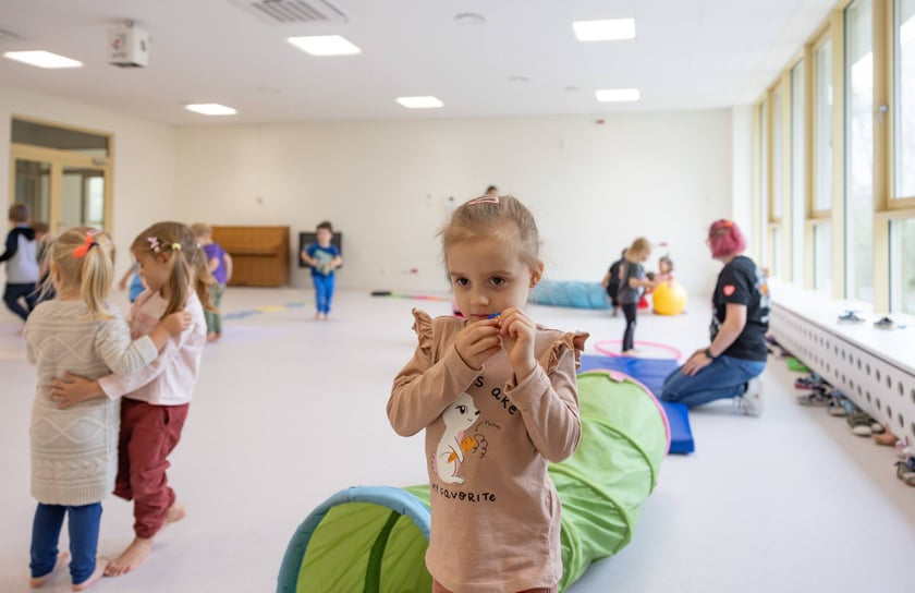 Dzień w przedszkolu na al. Hallera we Wrocławiu