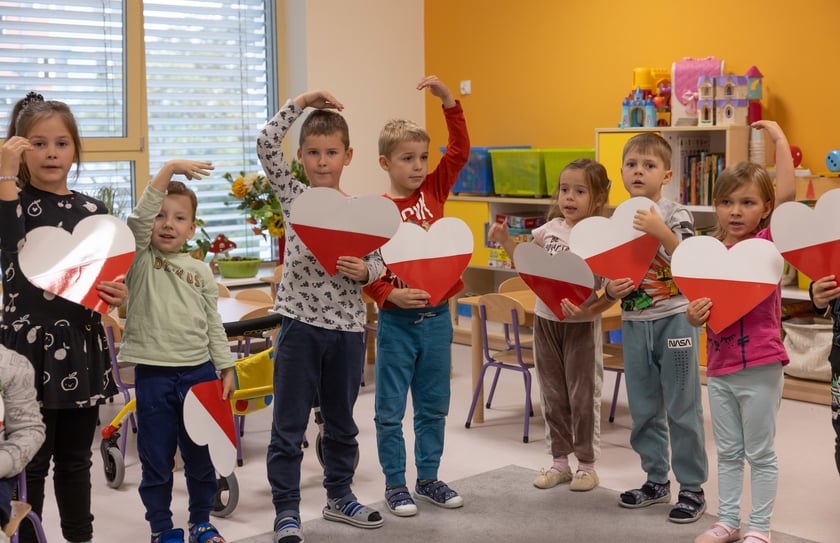 Dzień w przedszkolu na al. Hallera we Wrocławiu