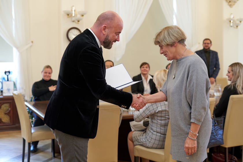 Spotkanie z członkami obwodowej komisji wyborczej nr 148 we Wrocławiu