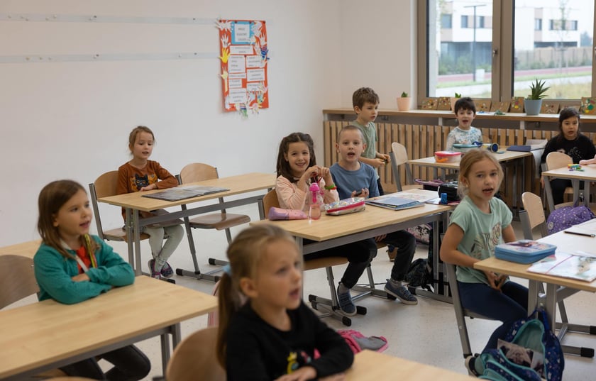 Październikowy dzień w zespole szkolno-przedszkolnym na Asfaltowej