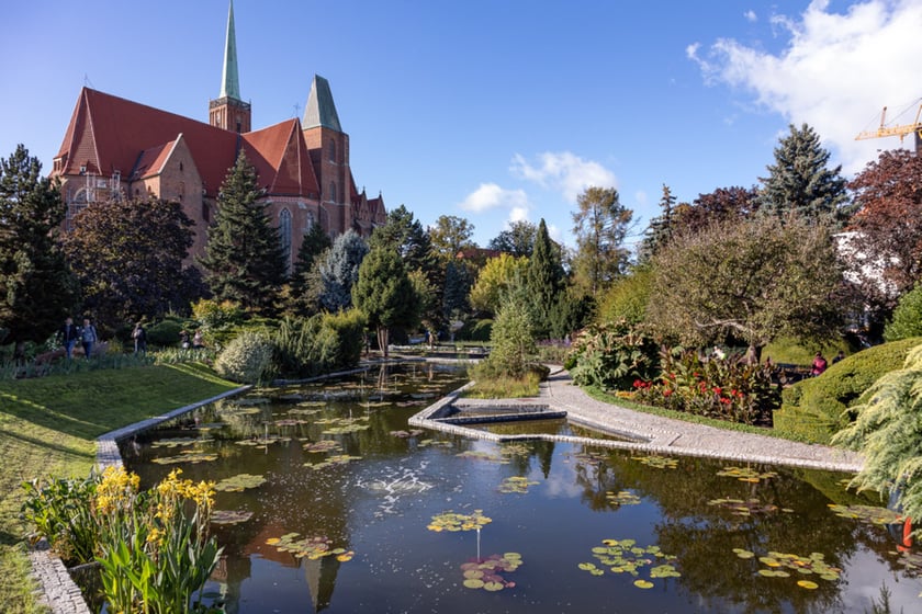 Jesień w Ogrodzie Botanicznym we Wrocławiu