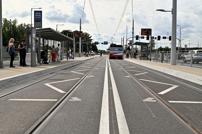 Trasa autobusowo-tramwajowa na Nowy Dwór.