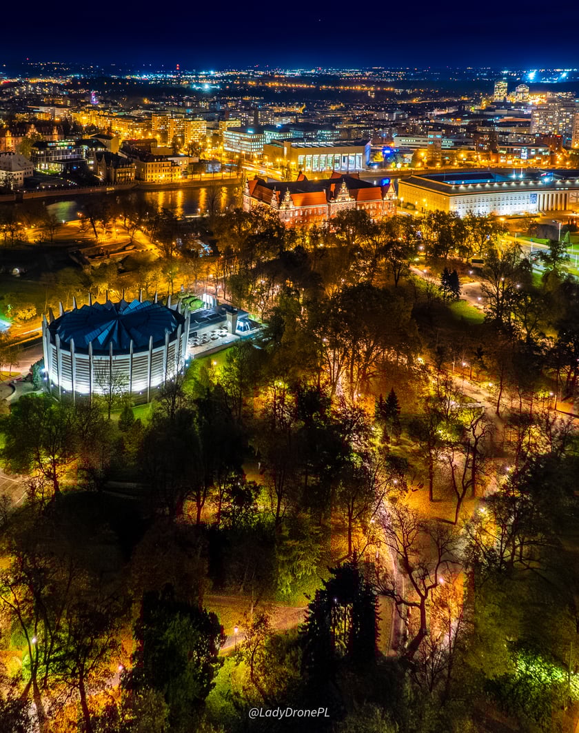 Wrocław na zdjęciach z drona