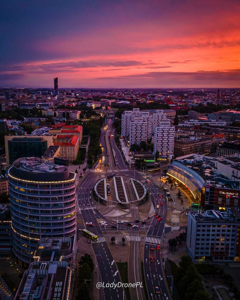 Wrocław na zdjęciach z drona