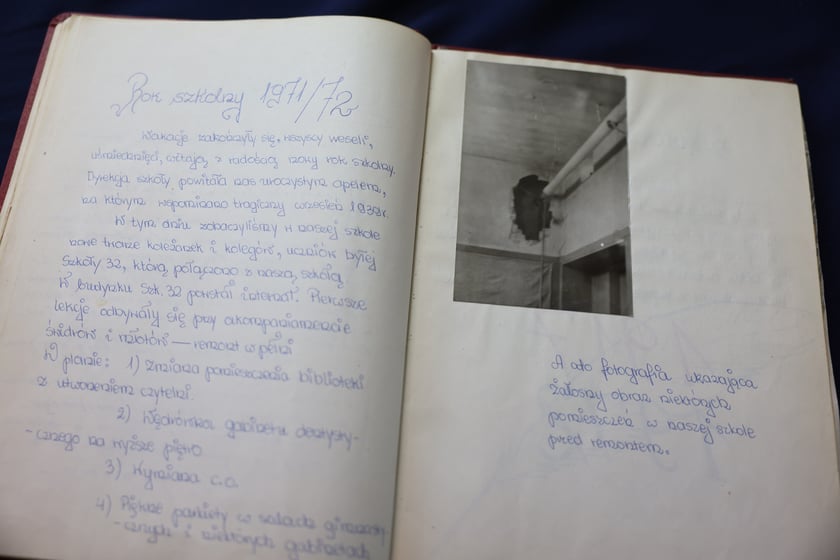 Kroniki szkolne Szkoły Podstawowej nr 45 przy ul. Krajewskiego we Wrocławiu