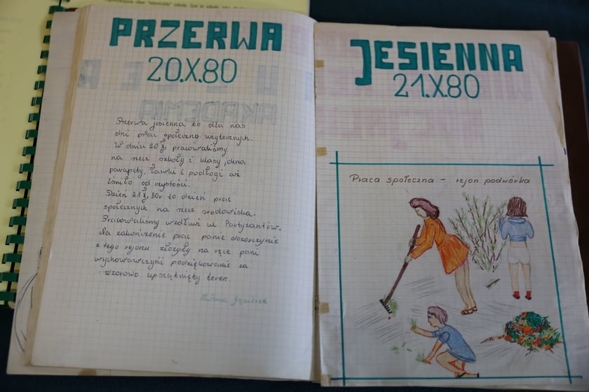 Kroniki szkolne Szkoły Podstawowej nr 45 przy ul. Krajewskiego we Wrocławiu