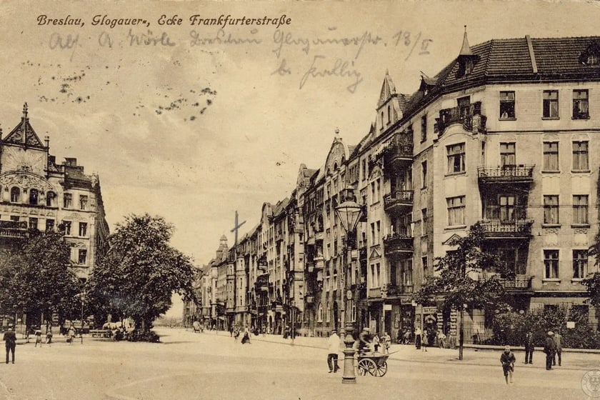 ul. Głogowska, lata 20. i 30. XX w.
