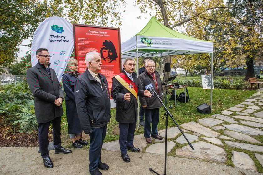 Oficjalne otwarcie skweru Czesława Niemena