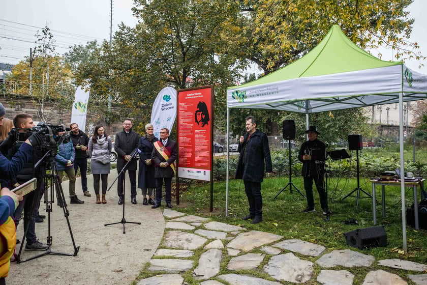 Oficjalne otwarcie skweru Czesława Niemena