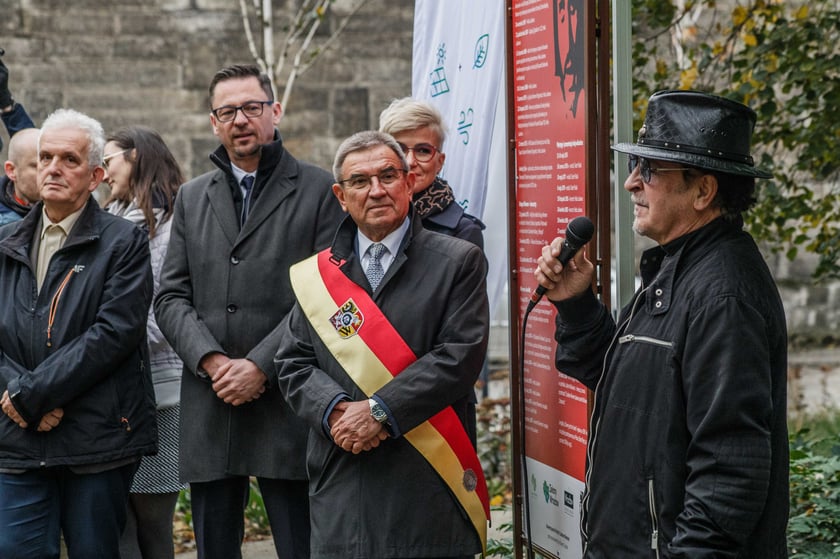 Oficjalne otwarcie skweru Czesława Niemena