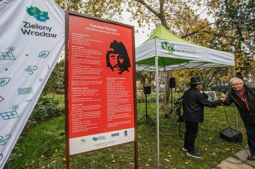 Oficjalne otwarcie skweru Czesława Niemena