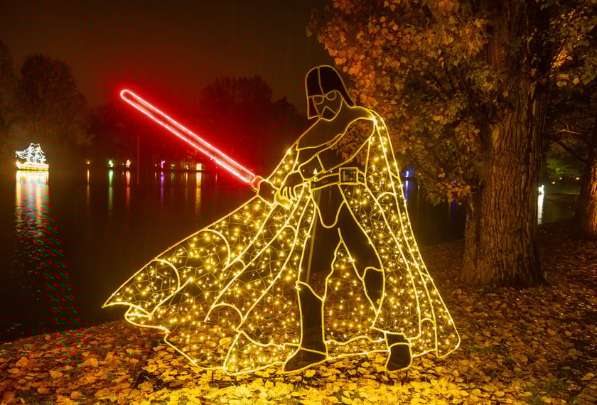 „Filmowe Opowieści” w Lumina Park w Zamku Topacz