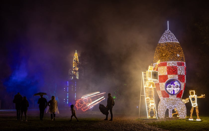 „Filmowe Opowieści” w Lumina Park w Zamku Topacz