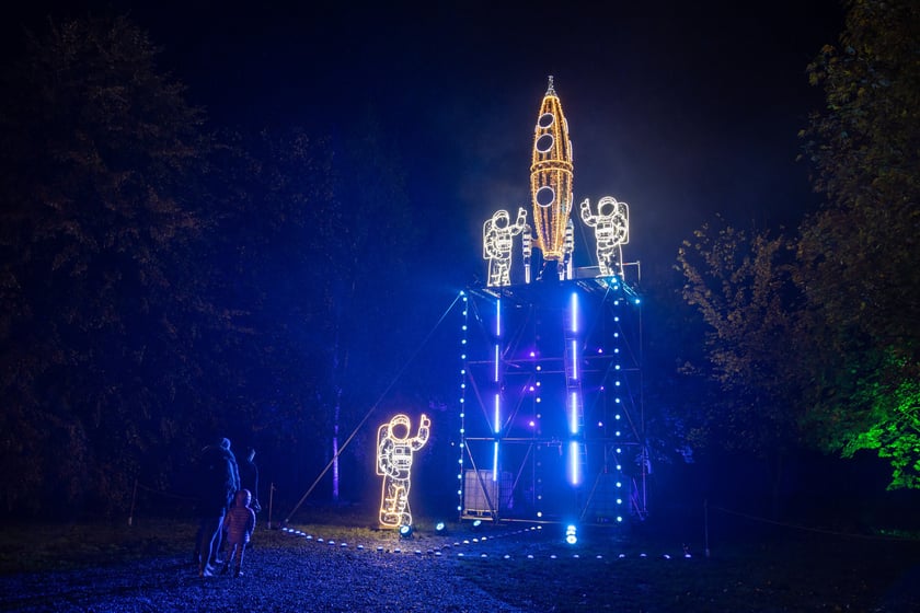 „Filmowe Opowieści” w Lumina Park w Zamku Topacz