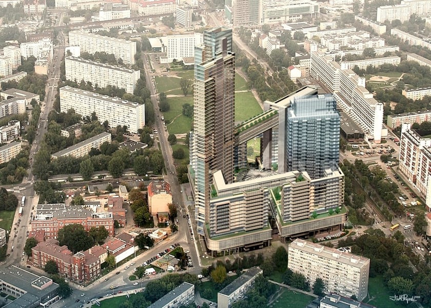 Jeden z projektów Sky Tower