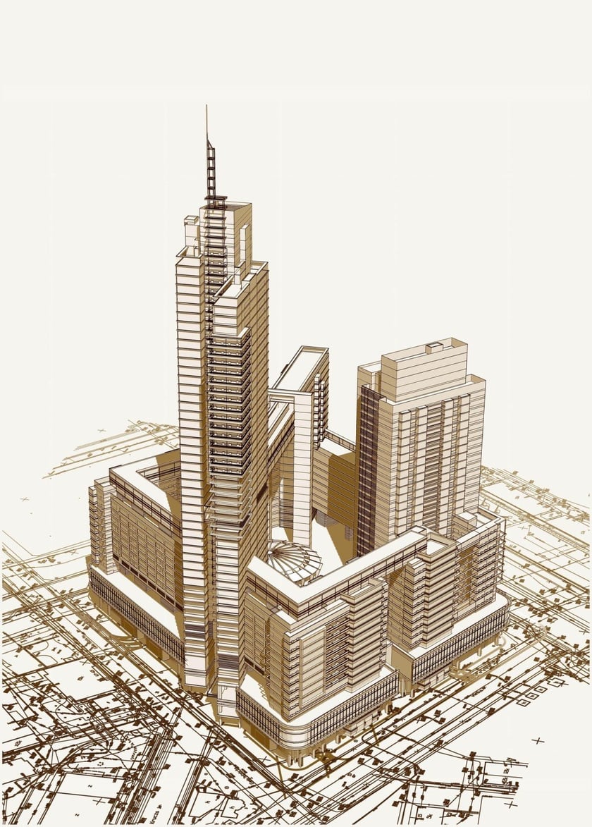 Jeden z projektów Sky Tower