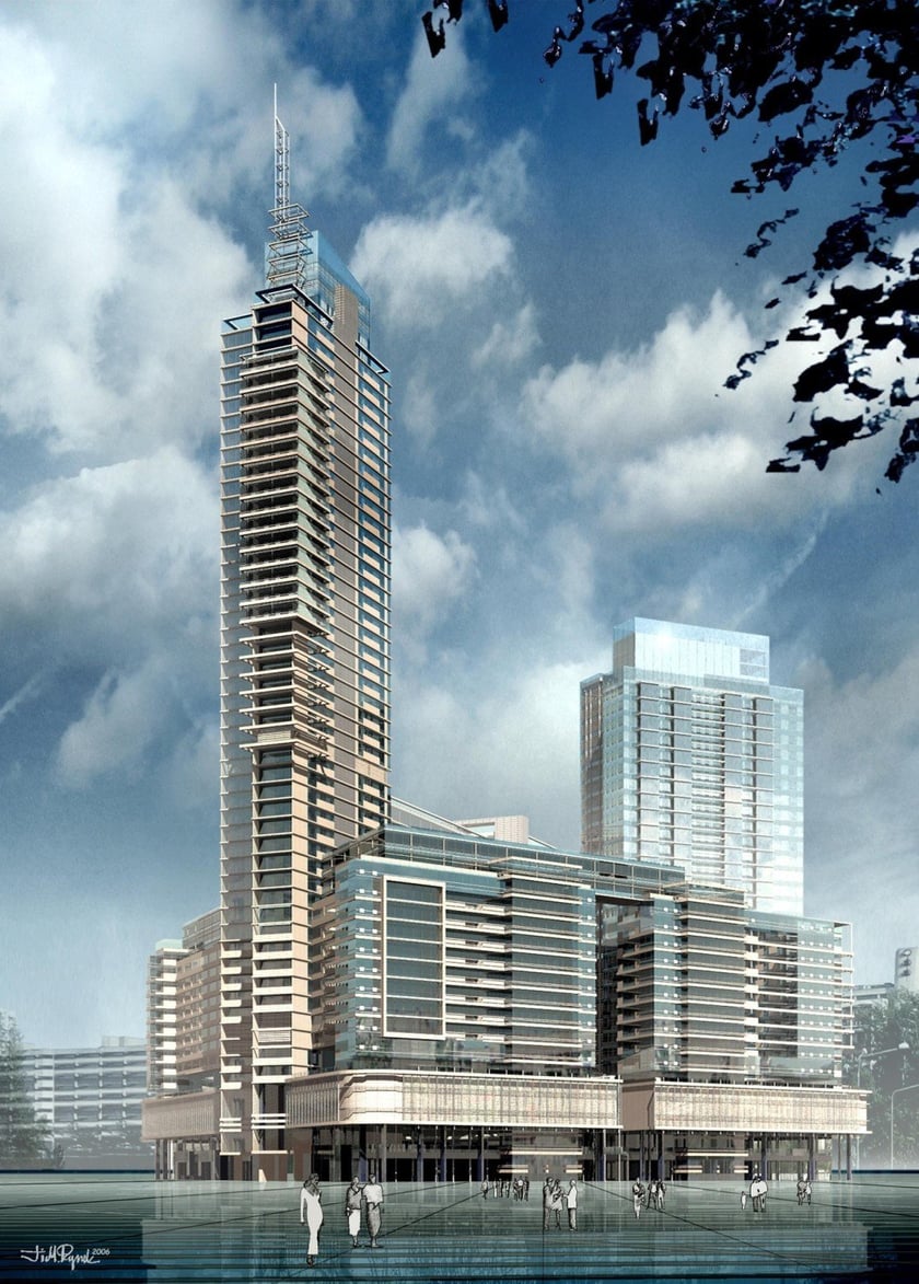 Jeden z projektów Sky Tower