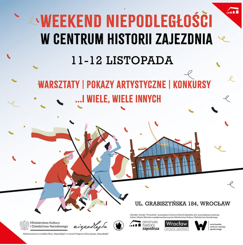 Powiększ obraz: Weekend Niepodległości w CH Zajezdnia