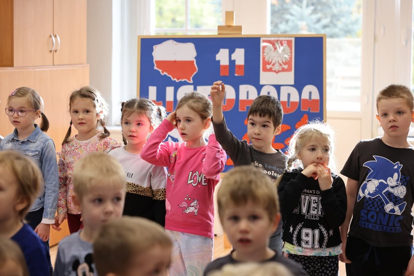 Dzień Niepodległości w Przedszkolu nr 47 „Leśny Ludek” we Wrocławiu