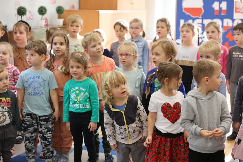 Dzień Niepodległości w Przedszkolu nr 47 „Leśny Ludek” we Wrocławiu