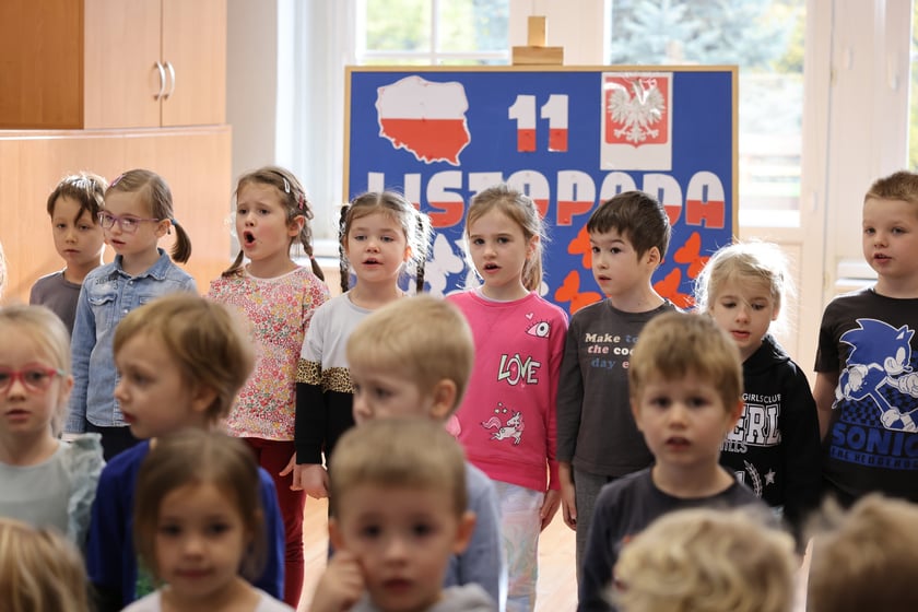 Dzień Niepodległości w Przedszkolu nr 47 „Leśny Ludek” we Wrocławiu