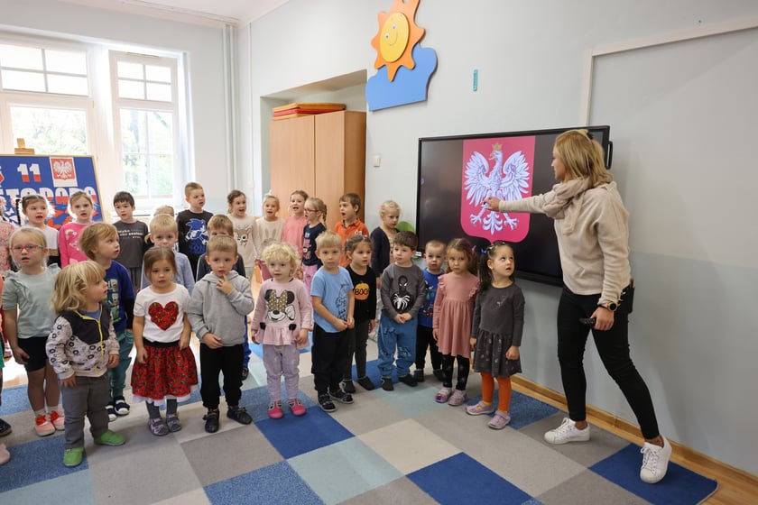 Dzień Niepodległości w Przedszkolu nr 47 „Leśny Ludek” we Wrocławiu