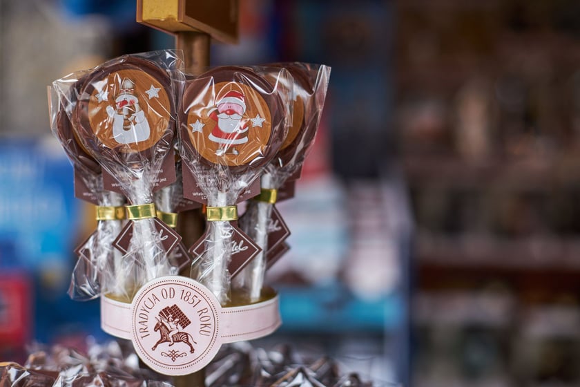 Asortyment domków Jarmarku Bożonarodzeniowego Wrocław 2022/2024