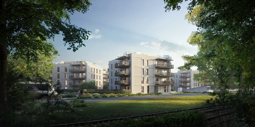 Wizualizacja Apartamentów przy Parku Szczytnickim