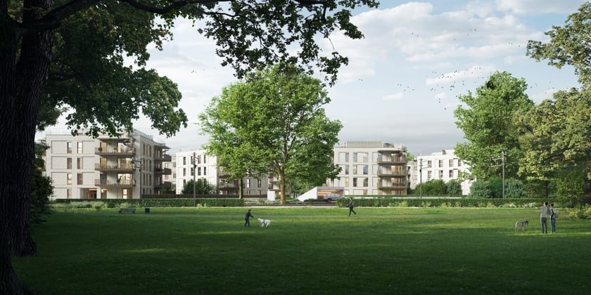 Wizualizacja Apartamentów przy Parku Szczytnickim