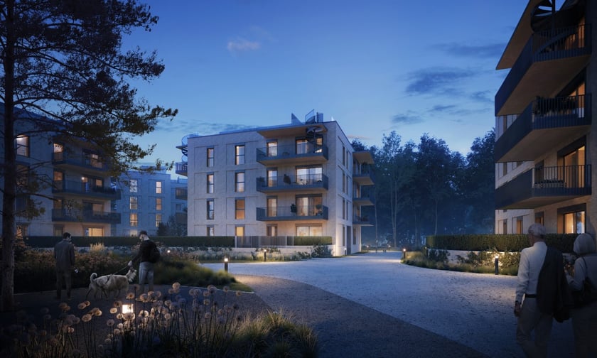 Wizualizacja Apartamentów przy Parku Szczytnickim
