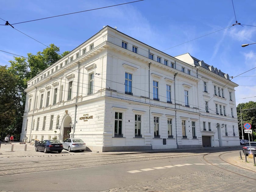 Dawny pałac Leipzigera, dziś pięciogwiazdkowy Hotel Altus