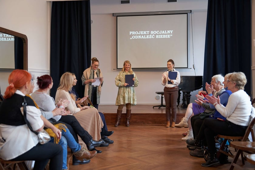 Pokaz mody - finał projektu "Odnaleźć siebie"