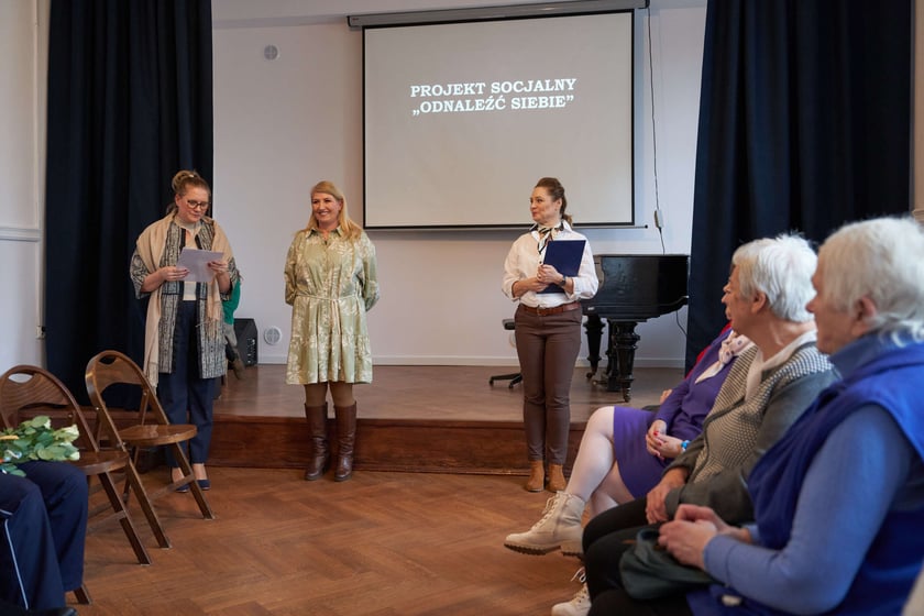 Pokaz mody - finał projektu "Odnaleźć siebie"
