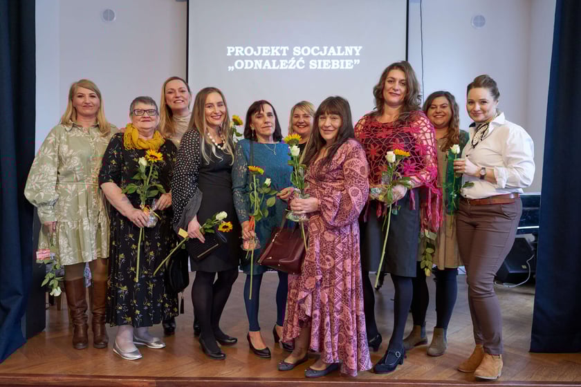 Pokaz mody - finał projektu "Odnaleźć siebie"